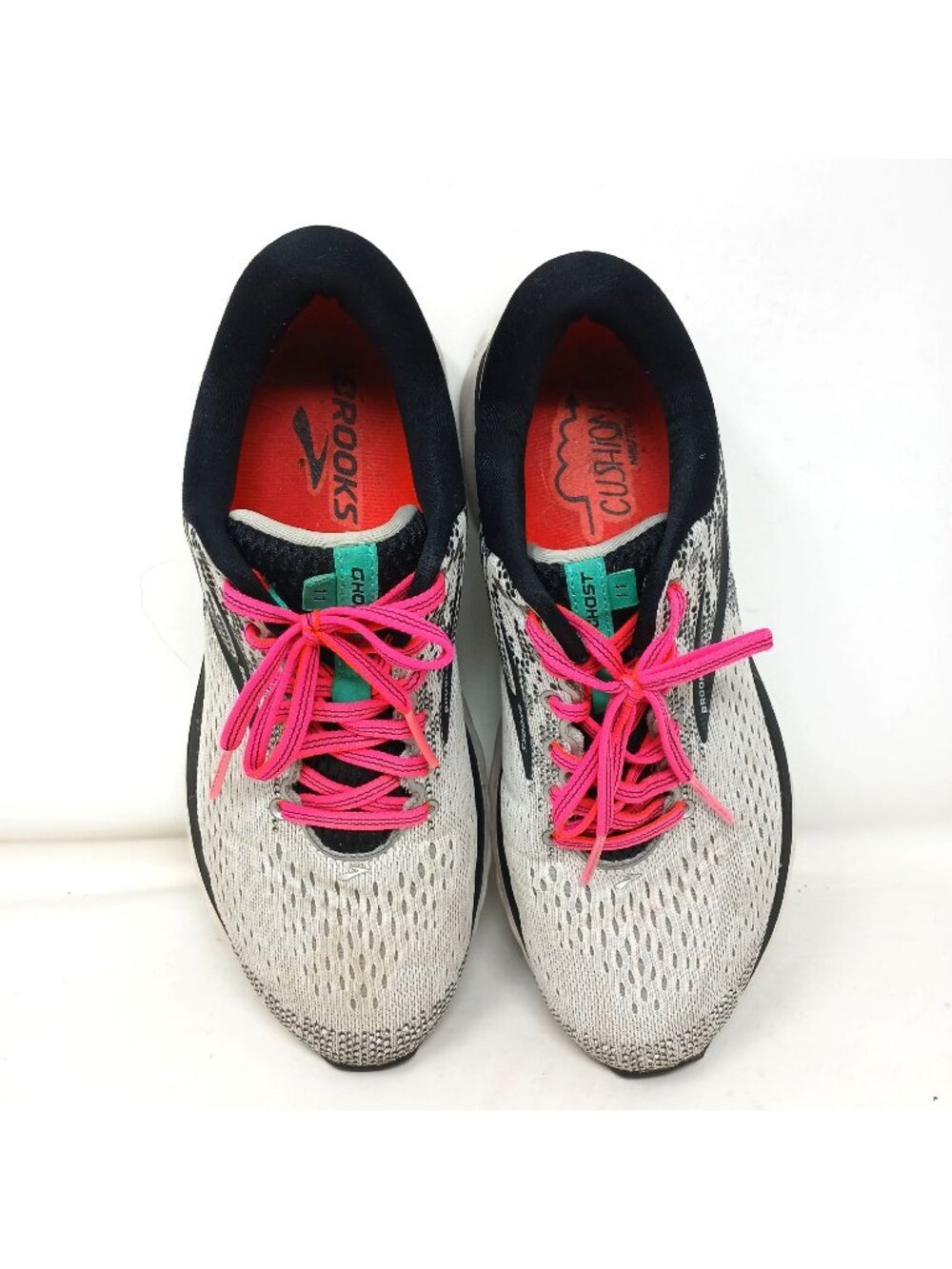 Brooks Ghost 11 Womens Running Shoes Size 9 EUR 40.5 Gray Mesh #4-4 - Picture 1 of 14